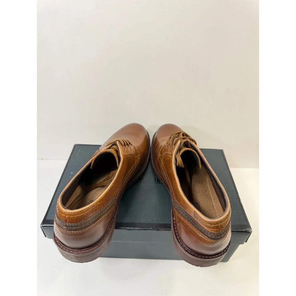 Steve Madden Mens Cognac Lea Brown Leather US 11